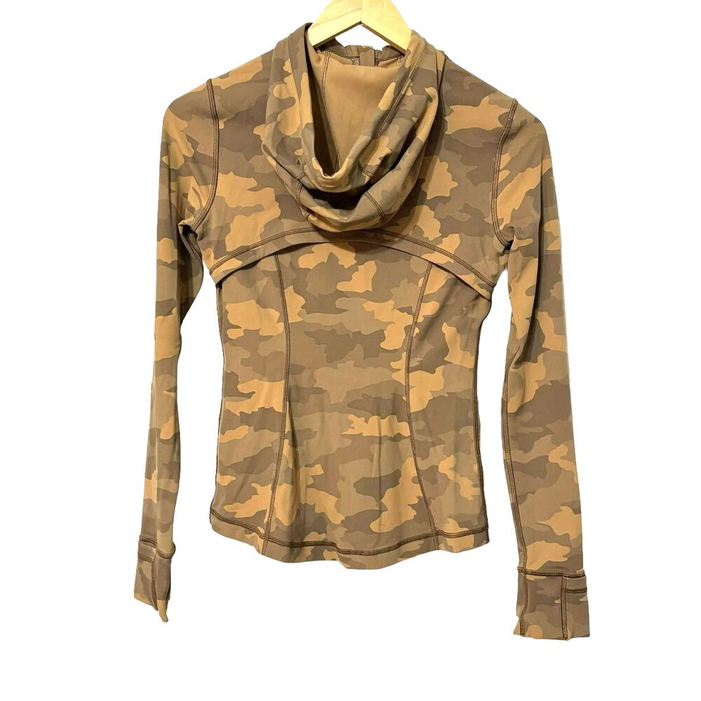 Lululemon Hooded Define Jacket Nulu Heritage 365 Camo Beige Multi - Picture 5 of 8